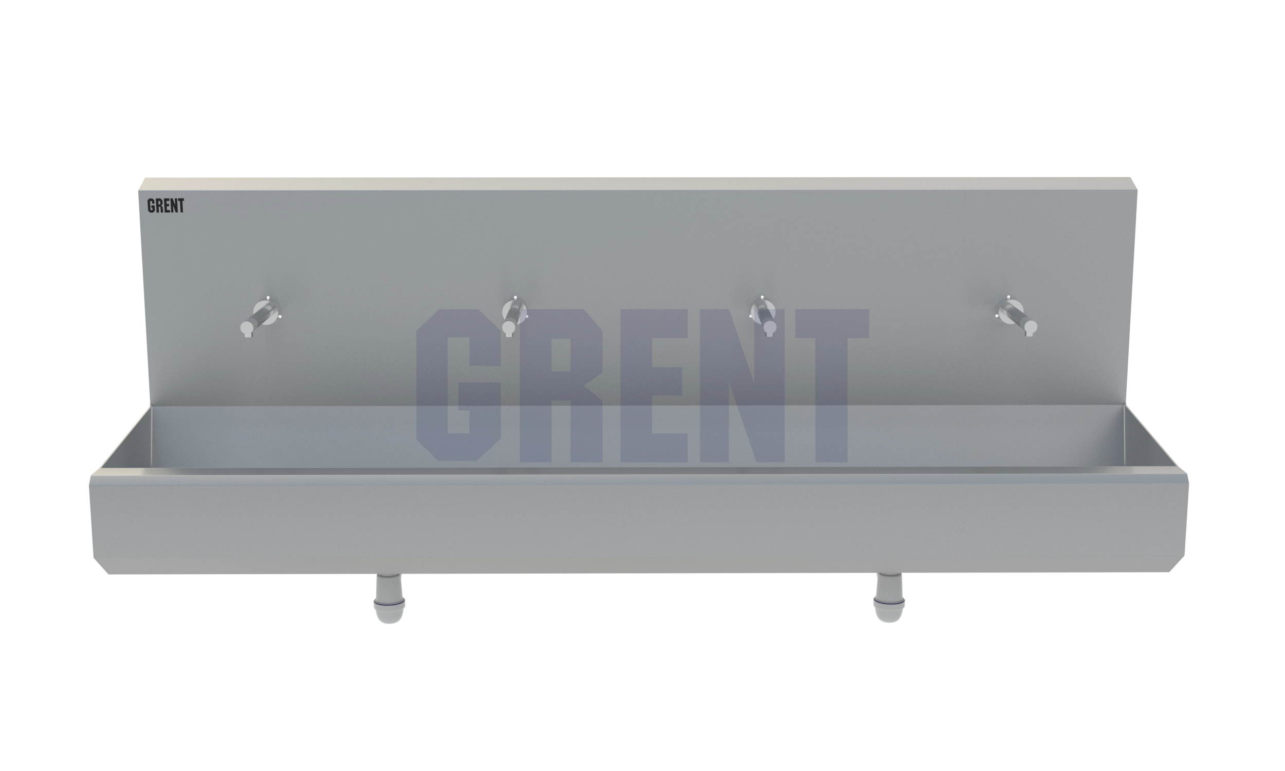 Умывальник 4-секционный подвесной GRENT-P-04