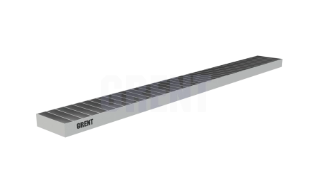 Решетка щелевая из нержавеющей стали GRENT S 170