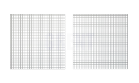 Прессованный настил из нержавеющей стали GRENT 33х33 1000х1000