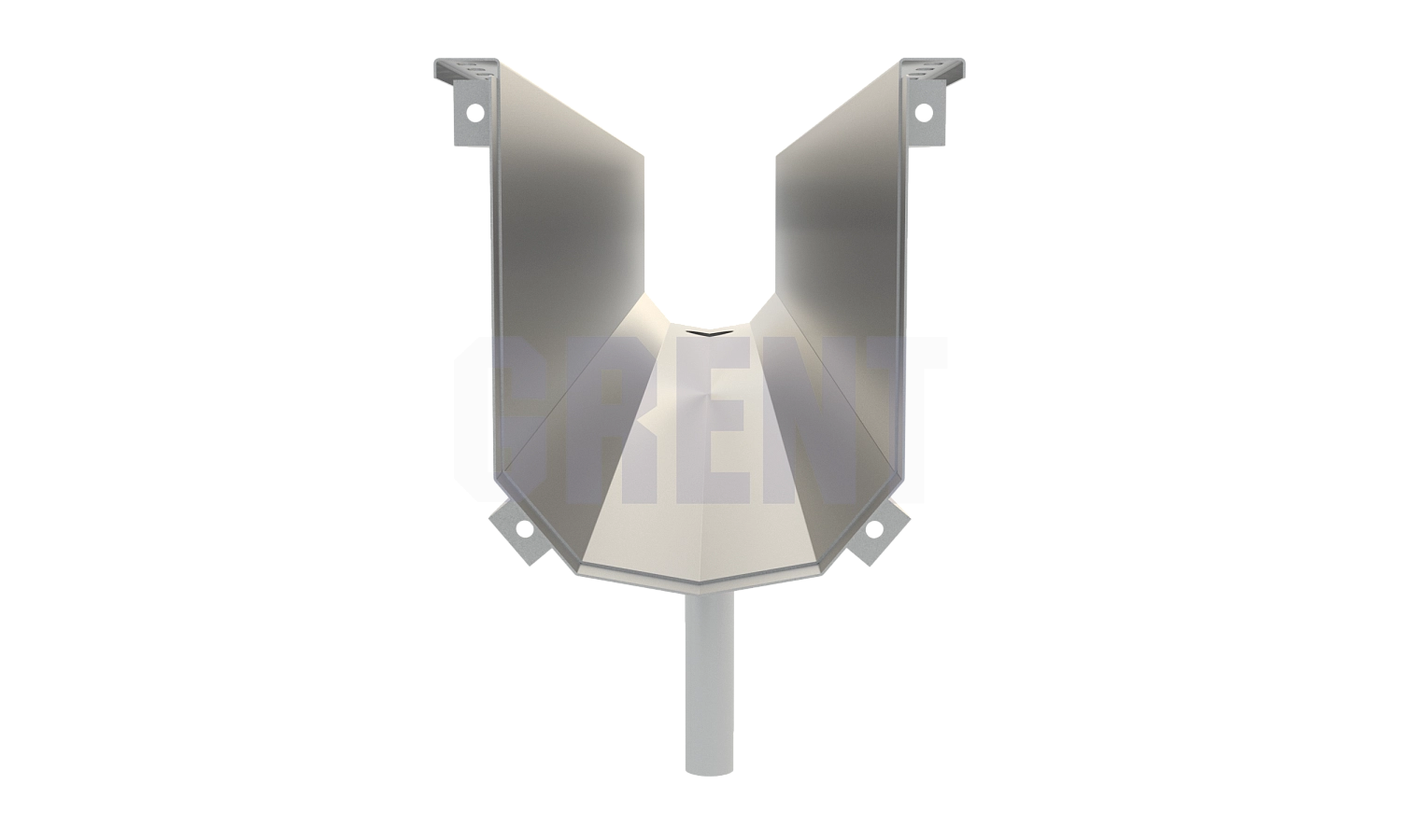 Лоток водоотводный мостовой GRENT MosT подвесной 150 выпускной