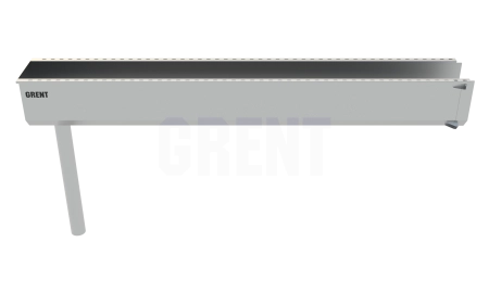 Лоток водоотводный мостовой GRENT MosT подвесной 150 выпускной торцевой