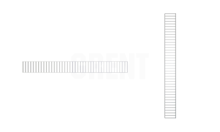 Решетка щелевая из нержавеющей стали GRENT S 170 