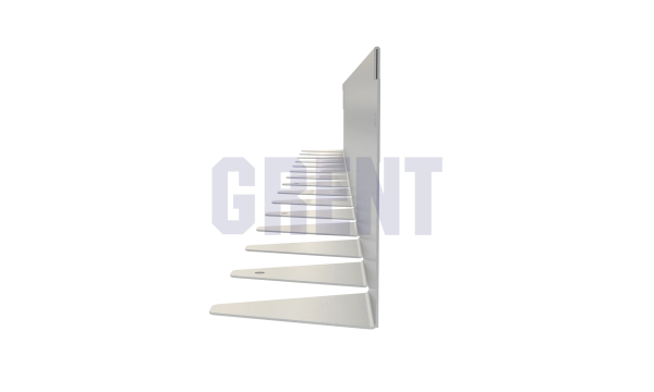 Бордюр стальной GRENT BR L-образный 1200*110, 1,5, нержавеющий