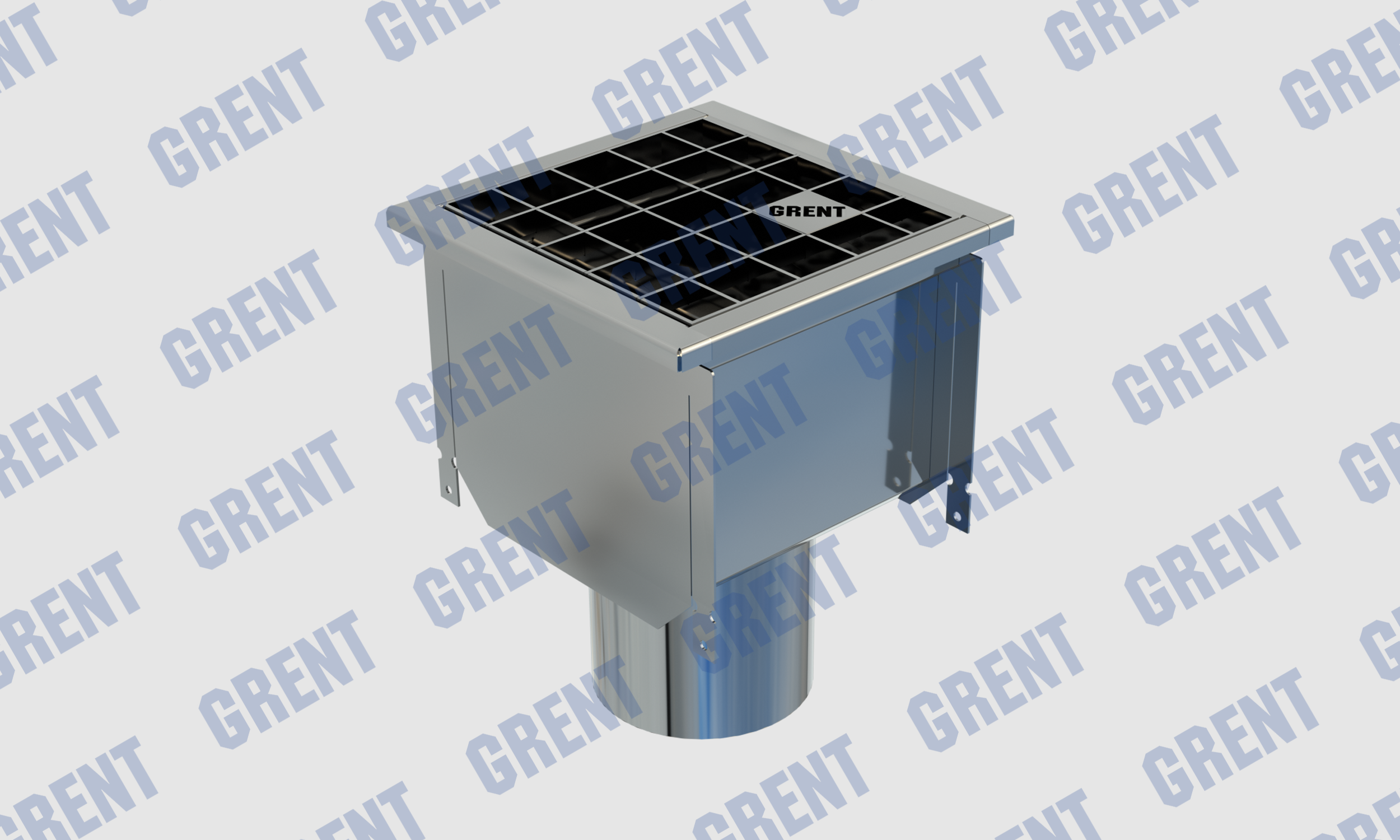 Трап GRENT KV 200. ВВ. 110  (выход снизу)