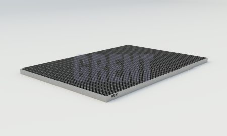 Прессованный настил из нержавеющей стали GRENT 33х11 700х1000