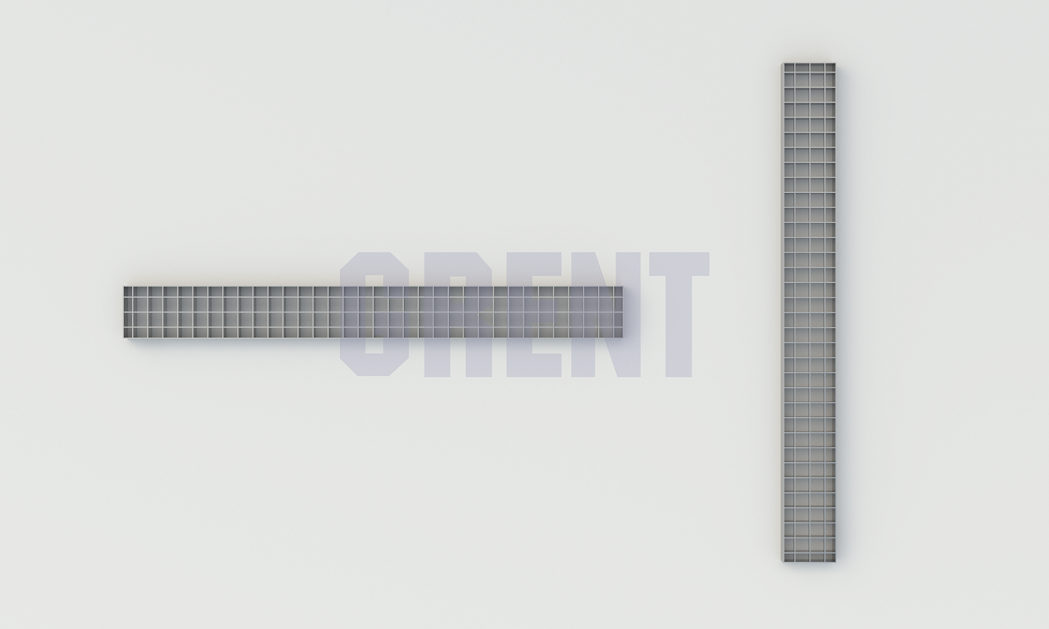Решетка ячеистая из нержавеющей стали GRENT S 170