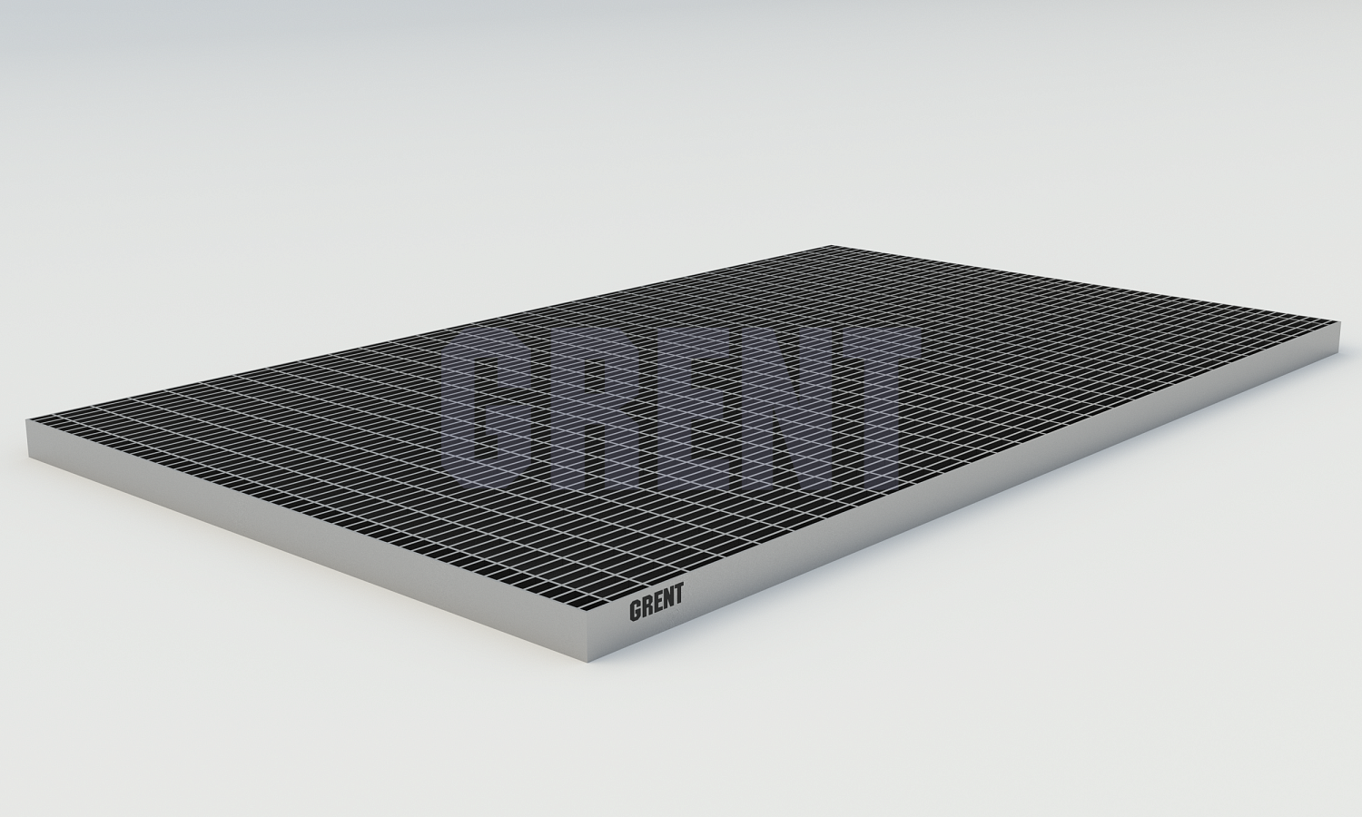 Прессованный настил из нержавеющей стали GRENT 33х11 600х1000