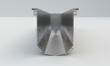 Лоток водоотводный мостовой GRENT MosT подвесной 150 торцевой