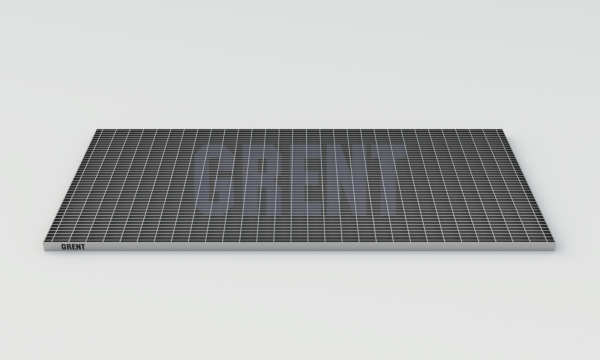 Прессованный настил из нержавеющей стали GRENT 33х11 490х990