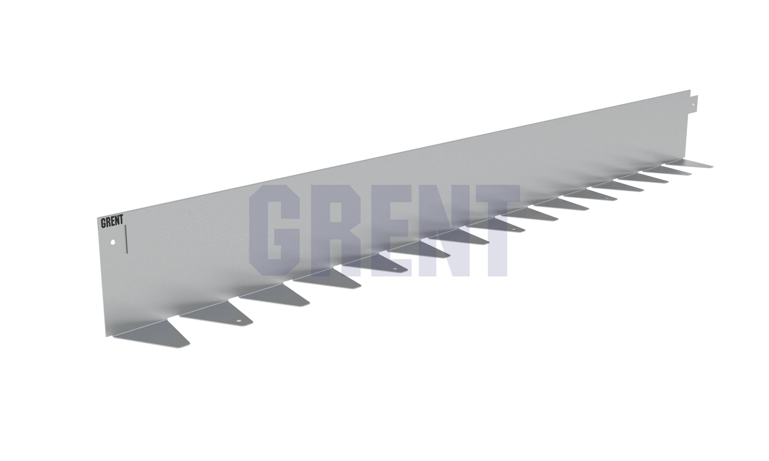 Бордюр стальной GRENT BR L-образный 1200*120, сталь 1.5 мм, оцинкованный Бордюр стальной GRENT BR L-образный 1200*120, сталь 1.5 мм, оцинкованный
