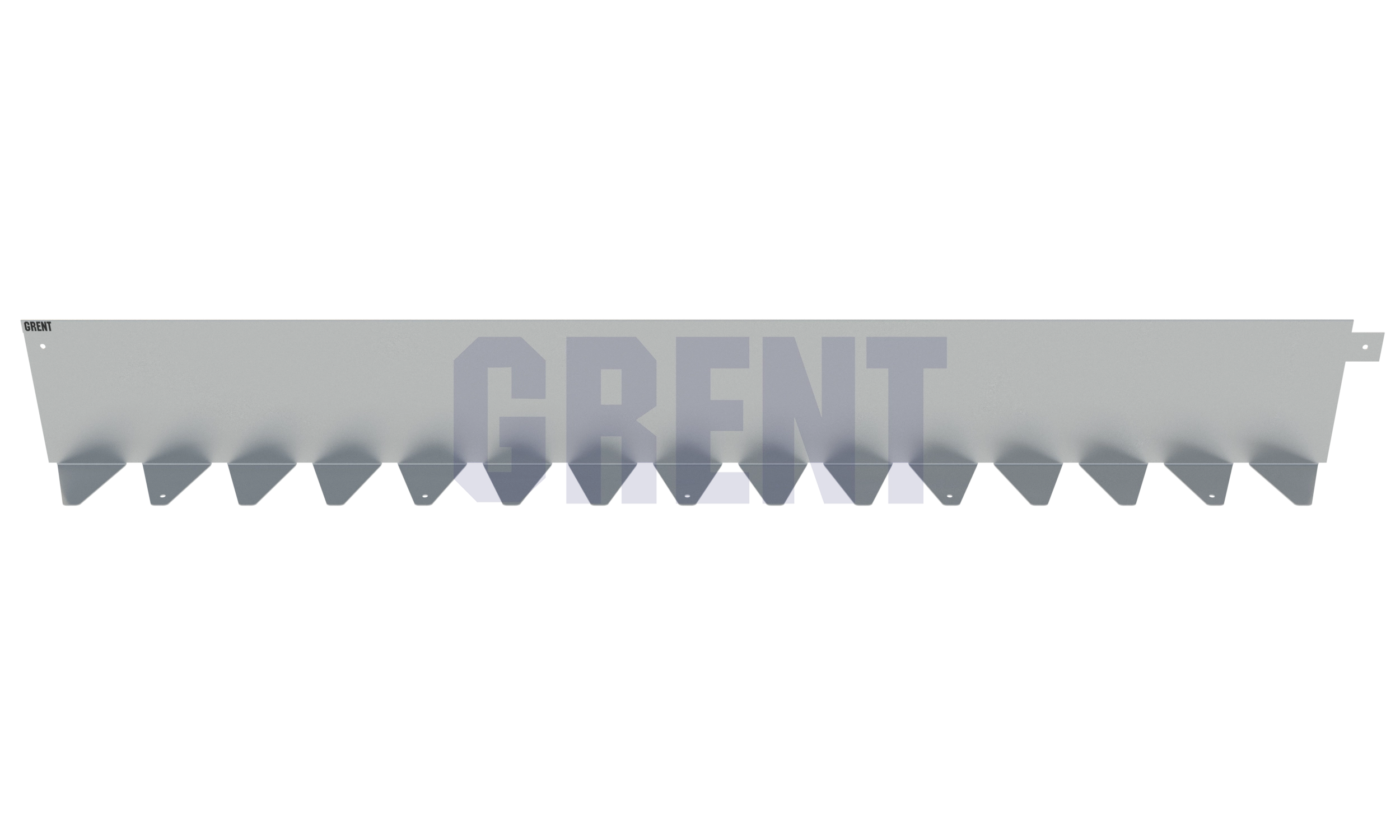 Бордюр стальной GRENT BR L-образный 2400*140, сталь 1.5 мм, нержавеющий Бордюр стальной GRENT BR L-образный 2400*140, сталь 1.5 мм, нержавеющий